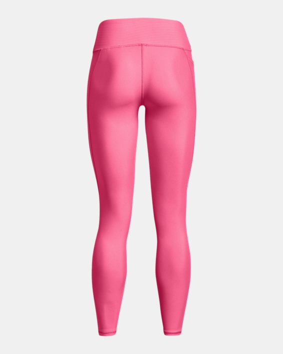 Women's HeatGear® Armour No-Slip Waistband Full-Length Leggings, Pink, pdpMainDesktop image number 5